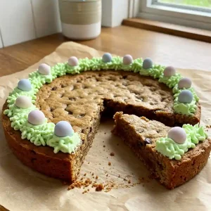 Easter Cookie Cake