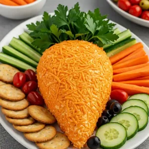 Easter Carrot Cheese Ball