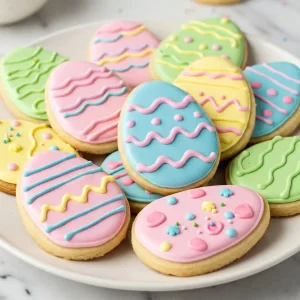 easter egg cookies