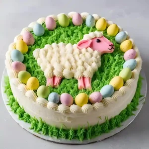 easter lamb cake