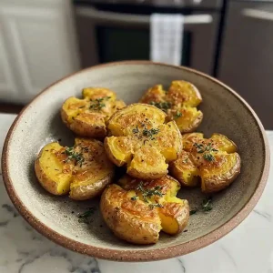 Baked Smashed Potatoes