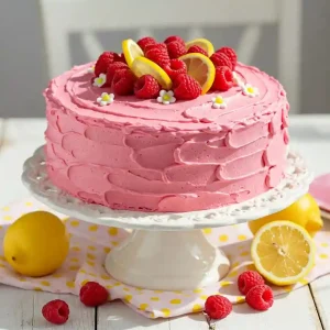 Lemon Raspberry Cake