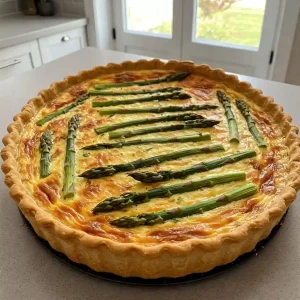 Asparagus Quiche