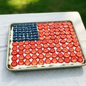 flag cake