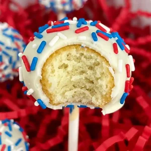 4th Of July Cake Pops