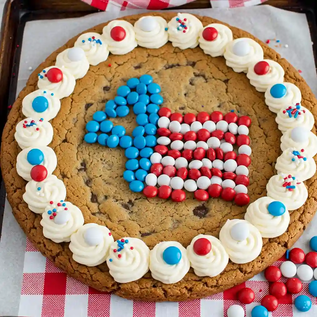 4th Of July Cookie Cake