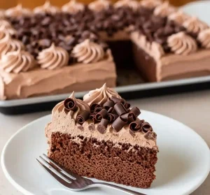 Chocolate Tres Leches Cake