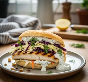 grilled Fish Sandwich