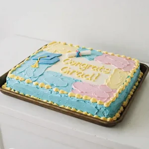 Graduation Sheet Cake