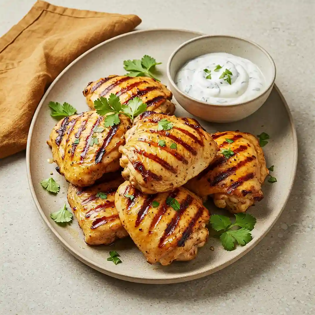 Grilled Chicken Thighs