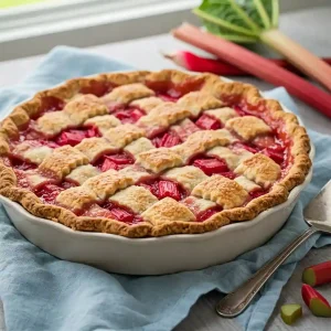 Rhubarb Pie