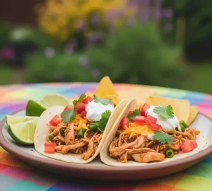 Slow Cooker Chicken Tacos