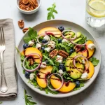 peach salad