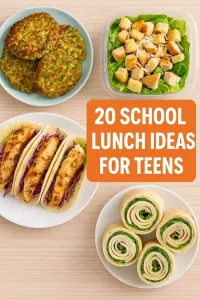 School Lunch Ideas For Teens