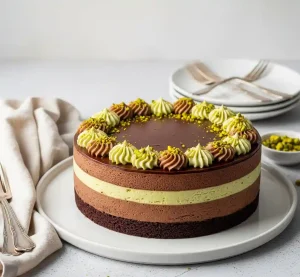 Dubai Chocolate Cake