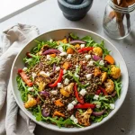 Lentil Salad With Roasted Veggies