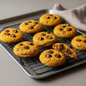 Pumpkin Chocolate Chip Cookies