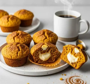 Pumpkin Cream Cheese Muffins