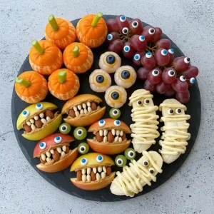 Halloween fruit platter