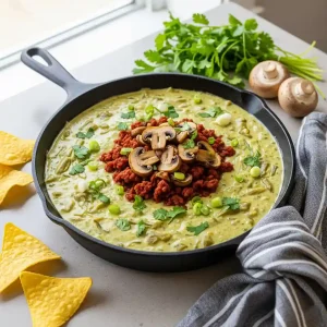 Hatch Green Chile Queso Dip