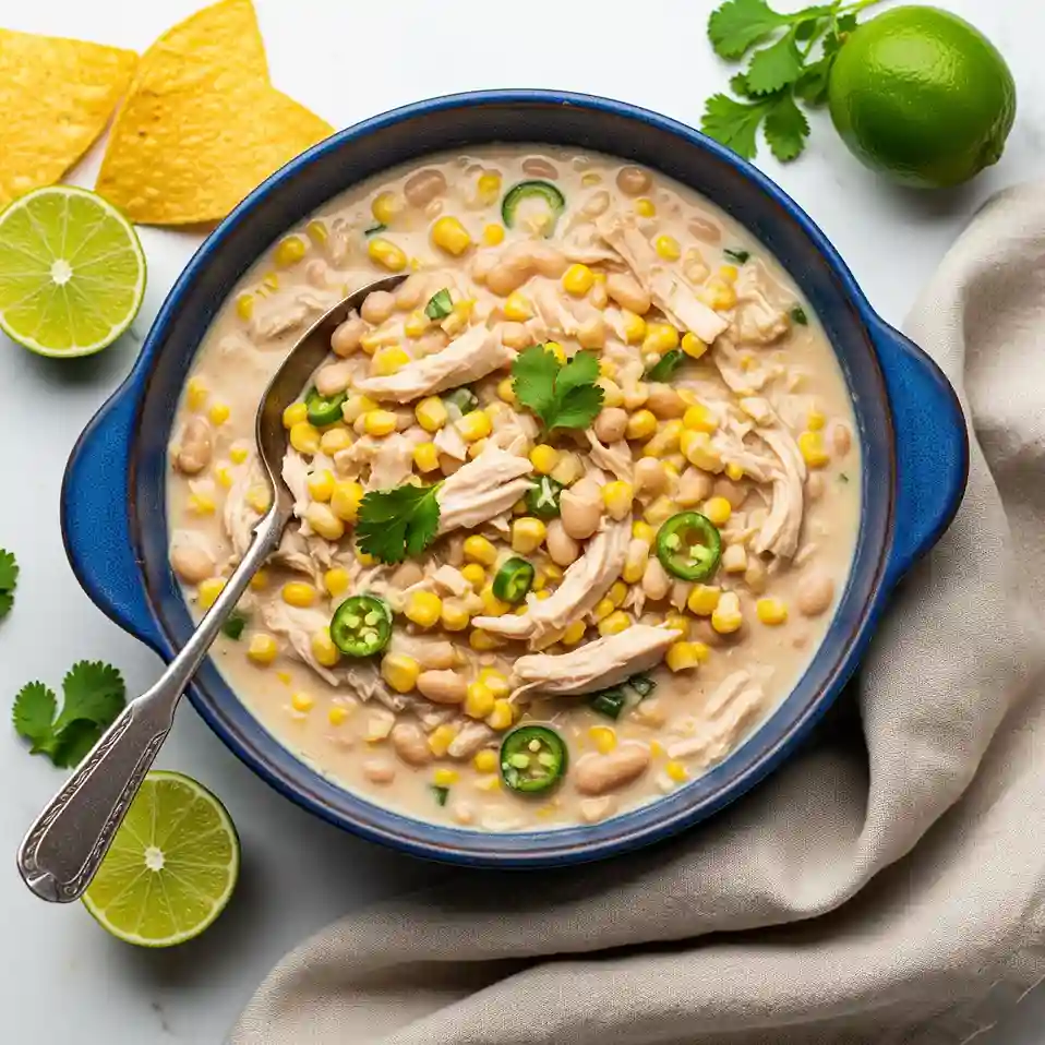 Mexican Street Corn White Chicken Chili