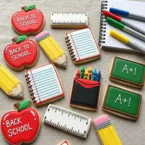 back to school cookies