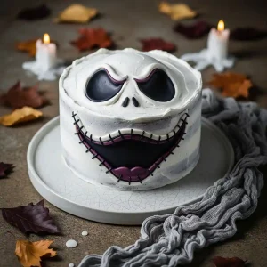 jack nightmare before christmas cake