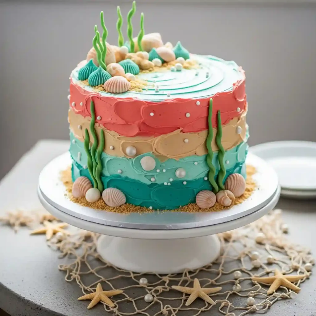 under the sea cake