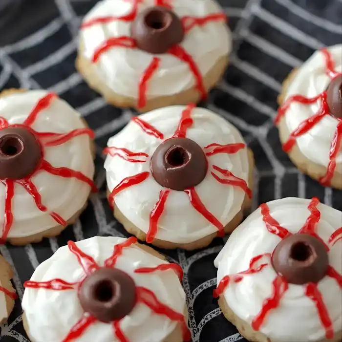 Halloween Eyeball Cookies