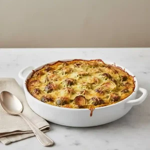 Brussels sprout casserole