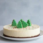 Christmas Tree Cake Cheesecake