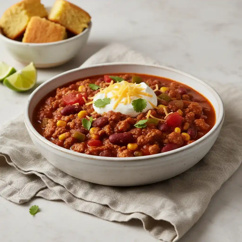 Crockpot Turkey Chili