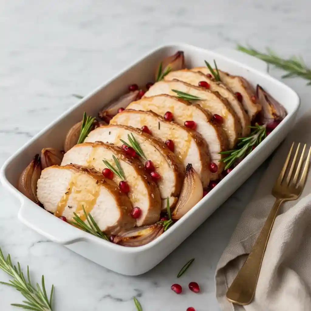 Maple Glazed Boneless Turkey Breast Roast