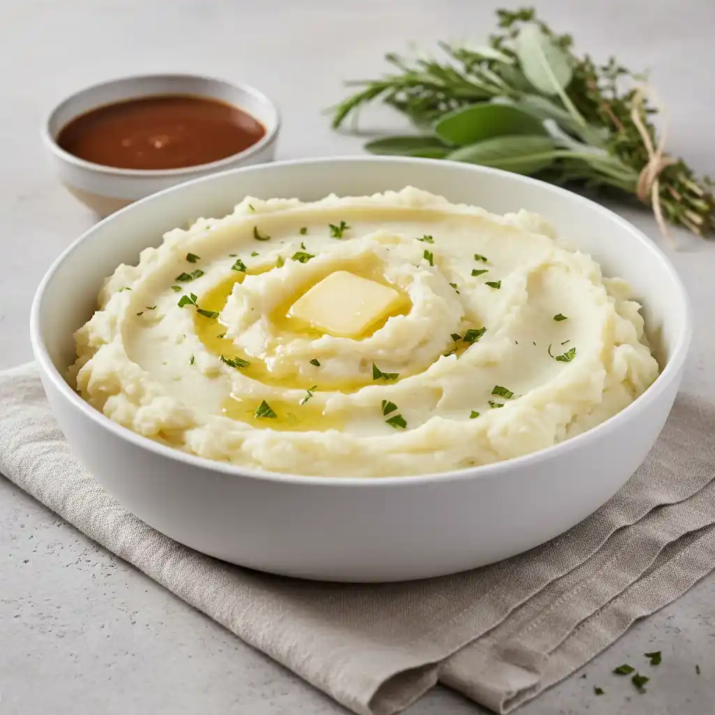 garlic mashed potatoes