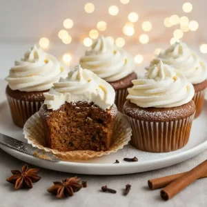 gingerbread Cupcakes