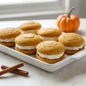 pumpkin whoopie pies