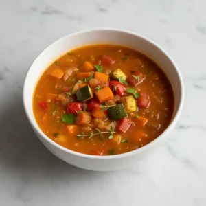 roasted vegetable soup