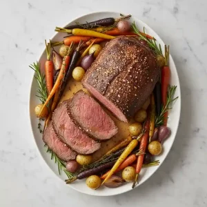 slow roasted beef tenderloin