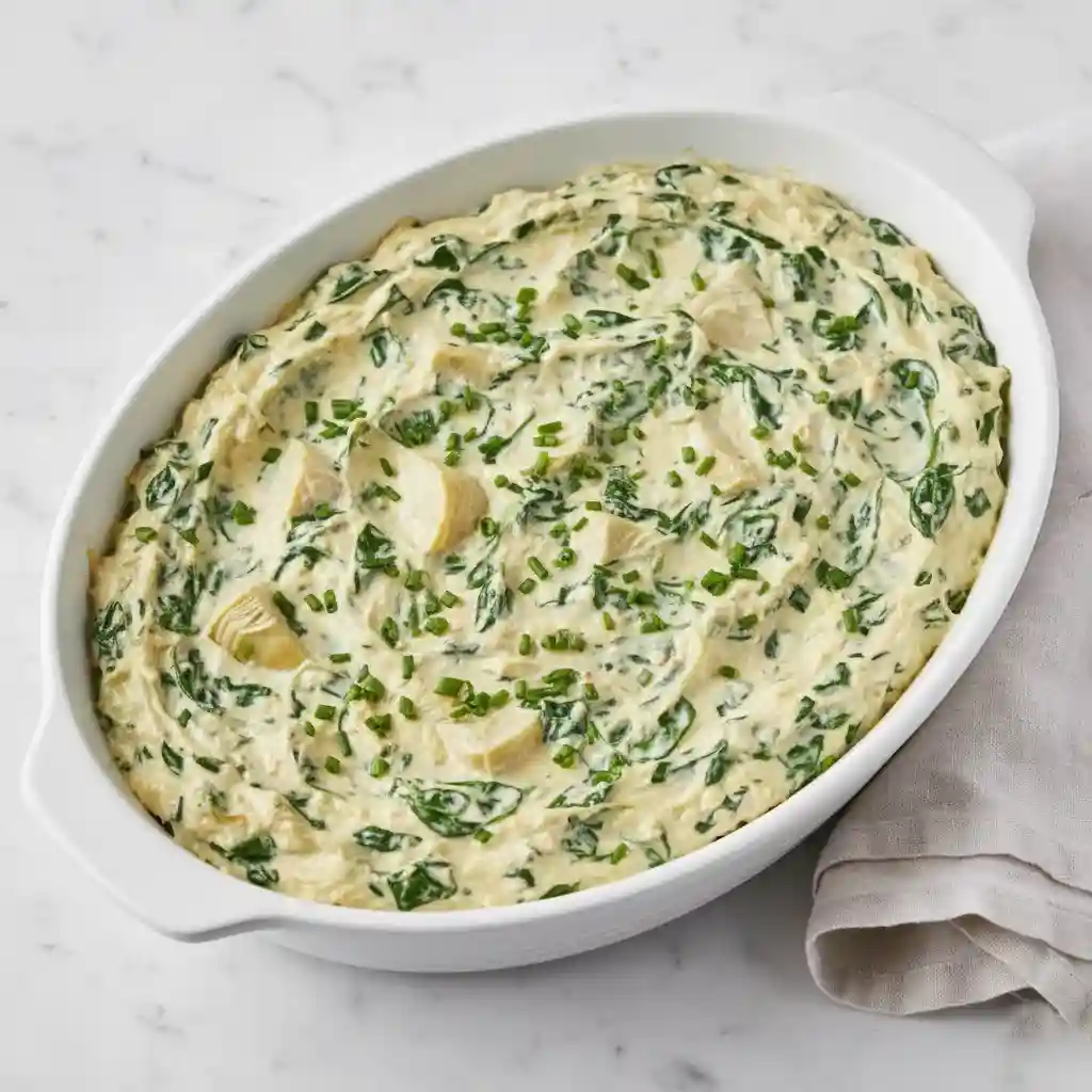 vegan spinach artichoke dip
