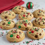 Christmas Chocolate Chip Cookies