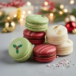 Christmas macarons