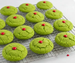 grinch sugar cookies