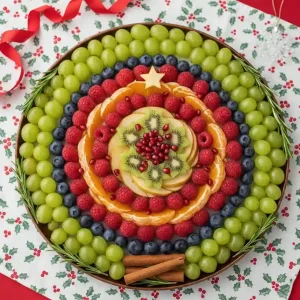 Christmas Fruit platter