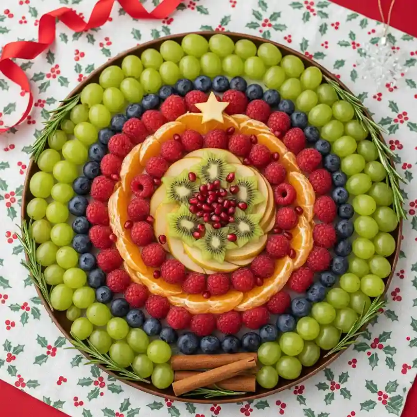 Christmas Fruit platter
