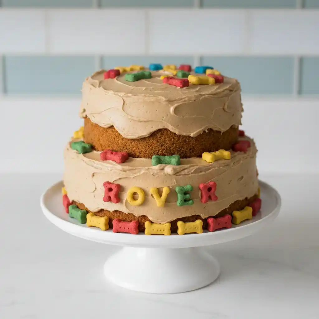 diy dog birthday cake