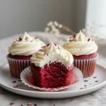 pink velvet cupcakes