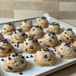 Greek Yogurt Peanut Butter Bites With Chocolate Chips