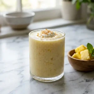 Greek Yogurt Pineapple Smoothie