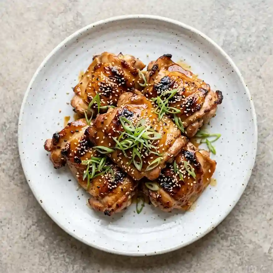 Japanese BBQ Chicken Thighs