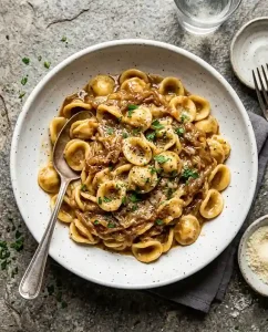 One-Pot French Onion Pasta